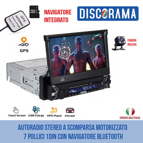 Autoradio stereo scomparsa - stereo,