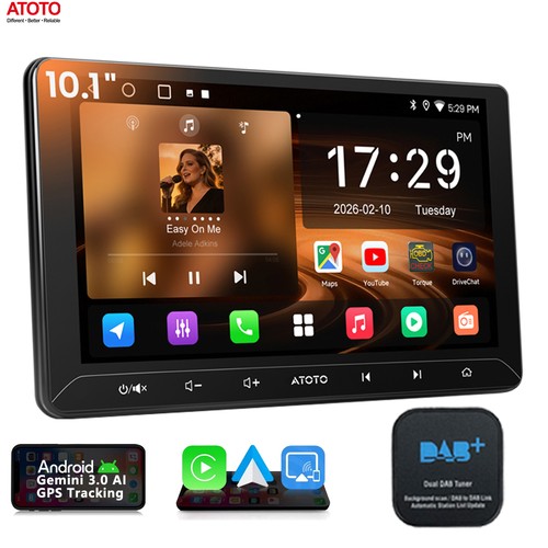 Atoto a5l10 pollici dab - atoto, dab/dab+